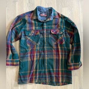 VTG Backpacker Sportswear Flannel Shirt